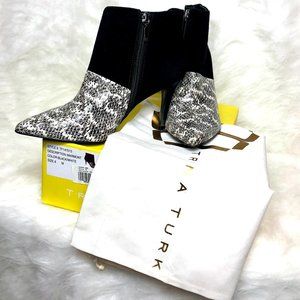 Gorgeous Trina Turk Leather Boots/ Booties Size 8